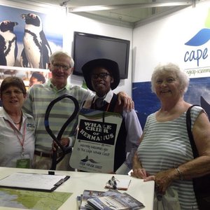 From ltr Adinda Jantjies, Glenda Kitley, Ron Naude, Eric Davalala and Deloros Naude